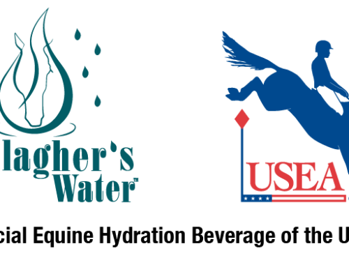 Gallagher’s Water Named Official Equine Hydration Beverage of the USEA
